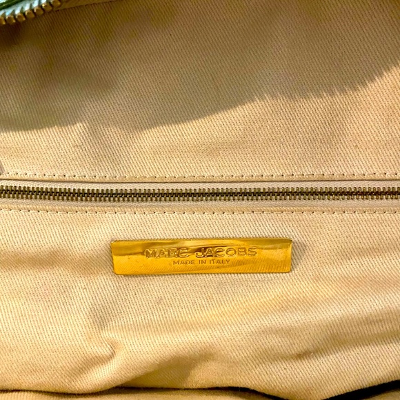 Marc Jacobs Large Goat Leather Bowler - Moss Green - Picture 6 of 7